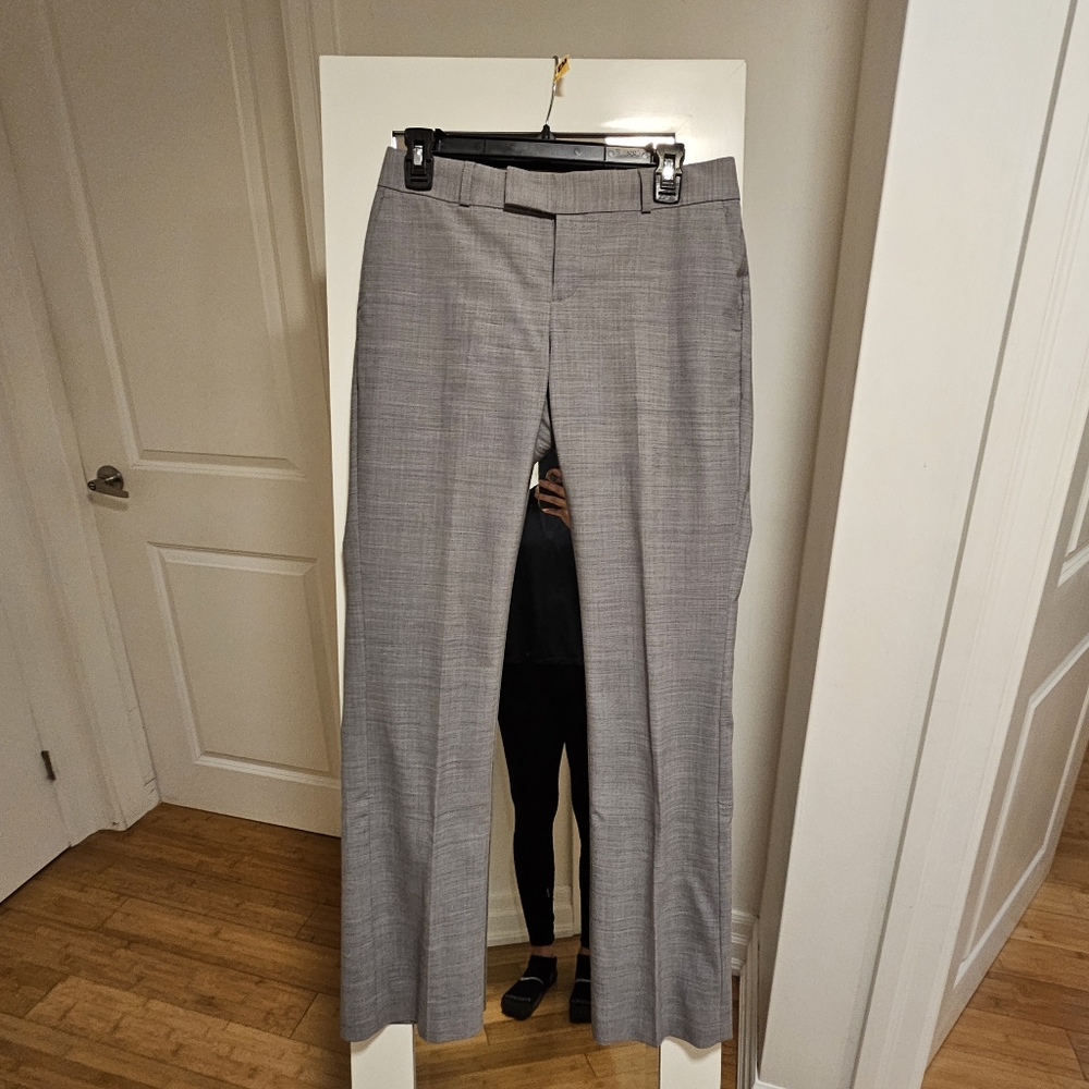 Gray Wool Blend Pants